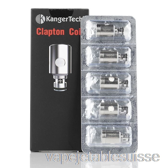 Vape Suisse Kanger Ssocc Bobines De Remplacement Bobines Clapton 0,5ohm
